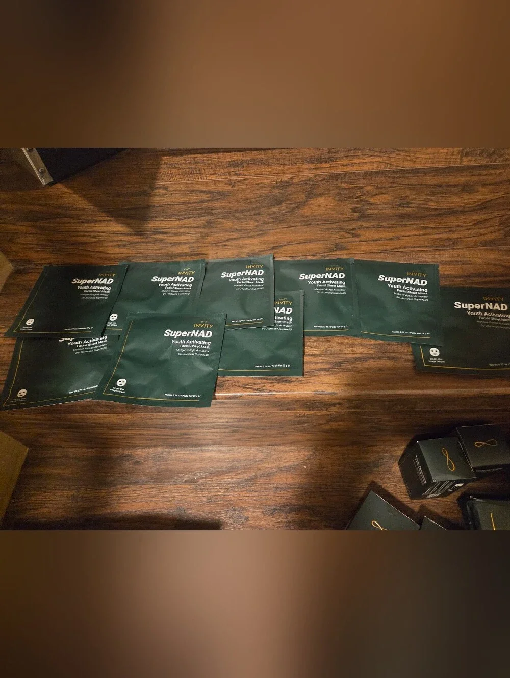 9 Invity SuperNAD Youth Activating Facial Sheet Mask